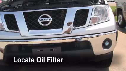 Oil & Filter Change Nissan Frontier (2005-2019) - 2009 Nissan Frontier